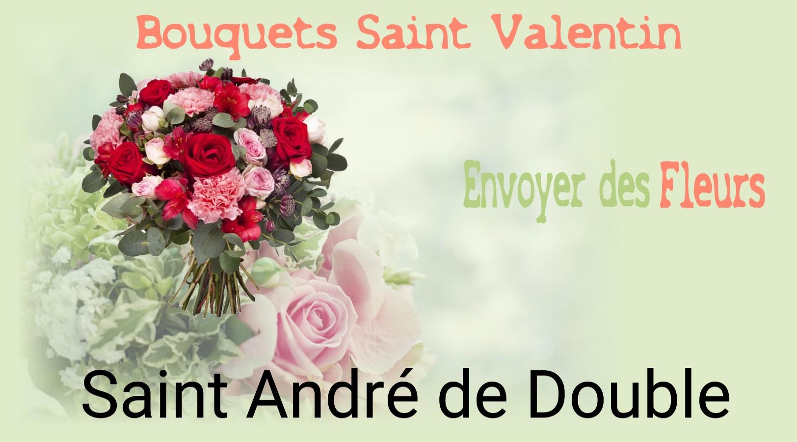 Roses de Saint-Valentin livrées à Saint-André-de-Double